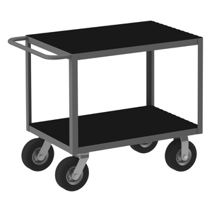 Durham RIC-2436-2-95 Instrument Cart, 2 Shelves, 24 X 36