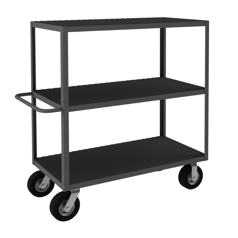 Durham RIC-244850-3-95 Instrument Cart, 3 Shelves, 24 X 48