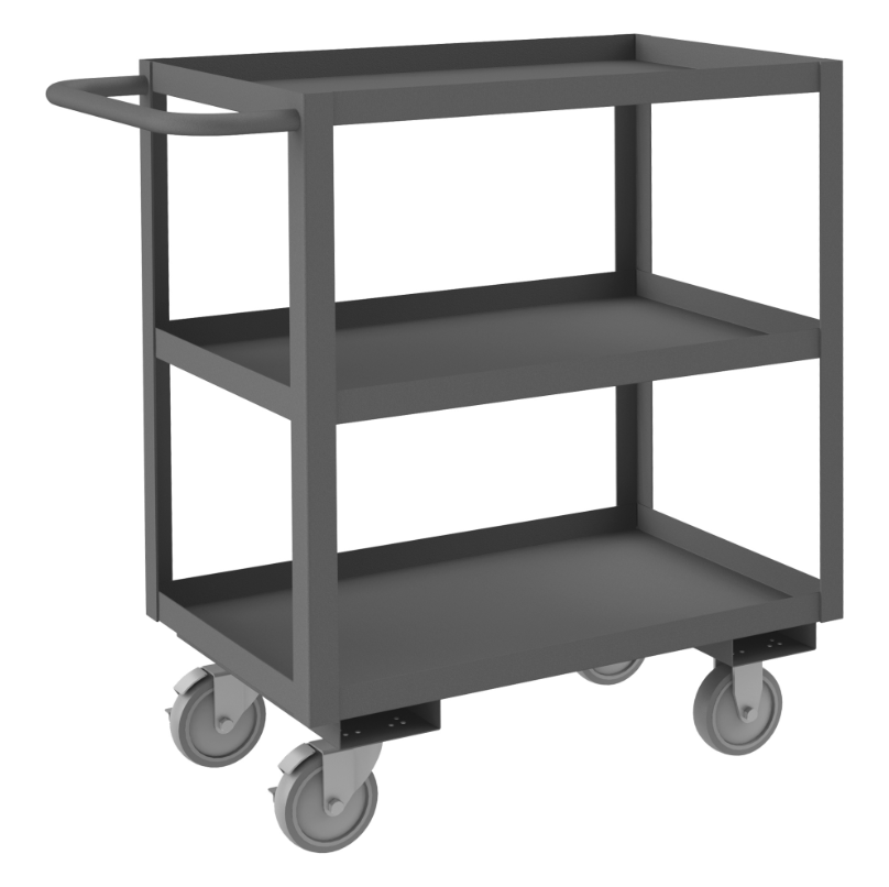 Durham RSC-1830-3-95 Stock Cart, 3 Shelves, 18-1/4 X 36-1/4 X 37-5/8