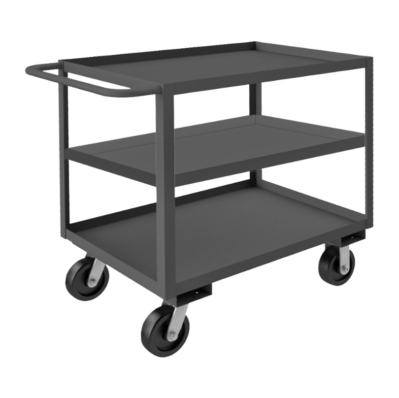 Durham RSC-243648-3-3K-6PH-95 Stock Cart, 3 Shelves, 24-1/4 X 42-1/4 X 48