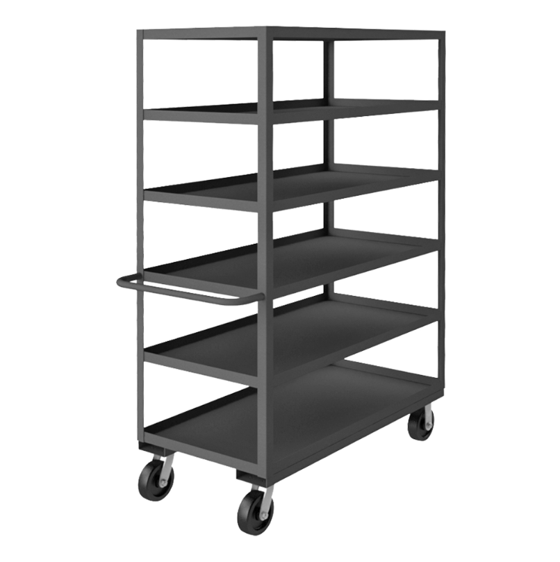 Durham RSC-244873-6-3K-95 Stock Cart, 6 Shelf, 24-1/4 X 54-1/4 X 73