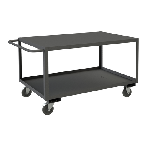 Durham RSC-304830-2-TLD-5PO-95 Stock Cart, 2 Shelves, 30-1/4 X 54-1/4 X 30