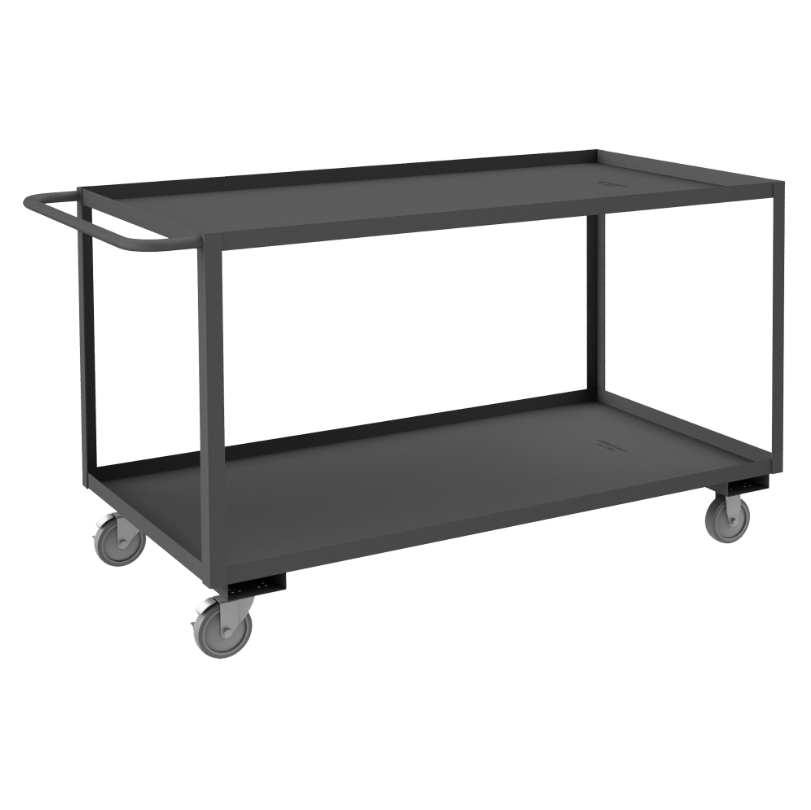 Durham RSC-3060-2-95 Stock Cart, 2 Shelves, 30-1/4 X 66-1/4 X 37-5/8