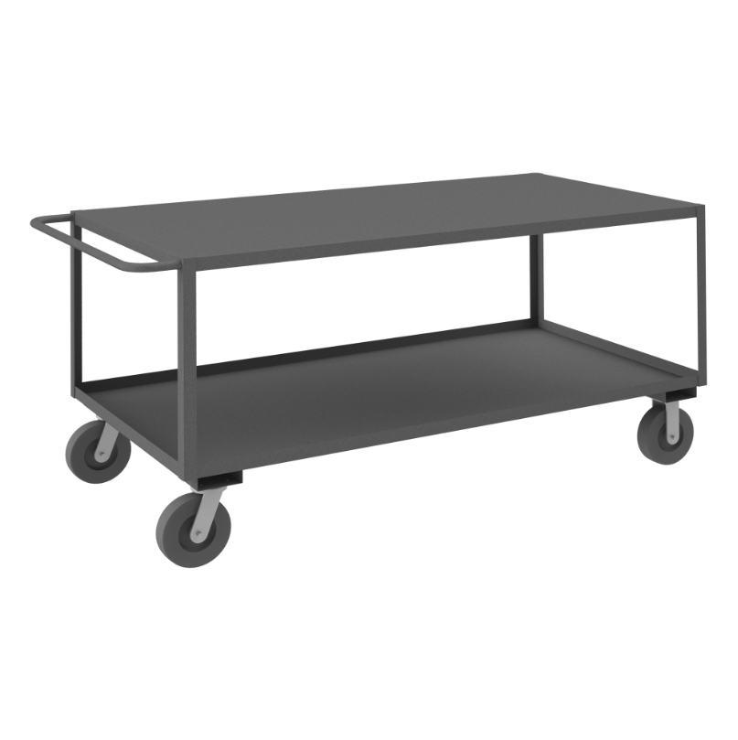 Durham RSC-367236-2-TLD-8PO-95 Stock Cart, 2 Shelves, 36-1/4 X 78-1/4 X 36