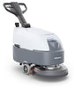 Advance SC370 17B Two 85 Ah AGM batteries, onboard charger, pad holder, and prolene brush, Scrubber