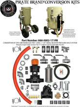 Load image into Gallery viewer, Pirate Brand 888-0002-171PB Conversion Kit APV-Urethane Electric, 1-1/4" Small Blaster Pressure Hold System (Junction Tee Not Included) – Replaces Schmidt (Axxiom) 0002-171
