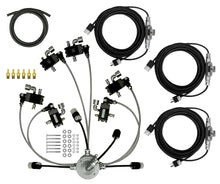 Load image into Gallery viewer, Pirate Brand 888-2035-13301PB Junction Box Abrasive Cutoff Kit, 12vdc Electric, Bulk Blaster (3) Outlet, (Customer Install) (Control Handles &amp; Power Cord Not Included), Includes (3) 110' Control Cords – Replaces Schmidt (Axxiom) 2035-133-01