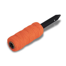 Load image into Gallery viewer, Marshalltown SLW66FO Refillable Stake Line Winder with 500' #18 Fl Orange Twisted Line (10/Pack)