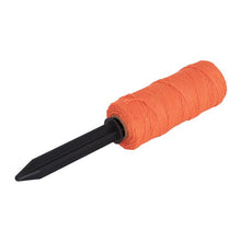Load image into Gallery viewer, Marshalltown SLW66FO Refillable Stake Line Winder with 500' #18 Fl Orange Twisted Line (10/Pack)