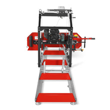 Load image into Gallery viewer, MechMaxx 26" Portable Sawmill (5x Blades Included), KOHLER CH440 429cc E-Start Gasoline Engine, 20" Board Width, 20' Track Length (13' Track Length + 6.4' Track Extension Included), SM-26