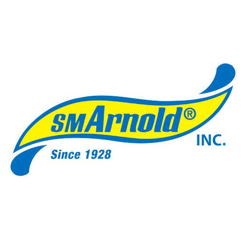 S.M. Arnold 44-017 Waffle Pad, 8 in Dia, 1-1/2 in THK, Foam Pad, Orange