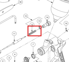 Load image into Gallery viewer, Binks SN-423-K3 SPRING &amp; PAD (KIT OF 3) -- Ref 15, DeVILBISS - Sri PRO Lite - Service Manual - SB-E-2-512 - English [ English ]
