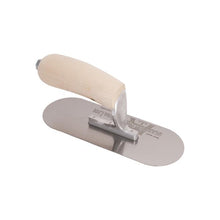 Load image into Gallery viewer, Marshalltown SP83SSR3 8 X 3 REStainless Steel Pool Trowel3 Exposed RivetsWood Handle