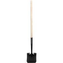 Load image into Gallery viewer, Marshalltown SPSWPRO 12 Ga. PROSCAPE HEAVY DUTY SQUARE POINT SHOVEL W/ LONG WOOD HANDLE (6/Pack)
