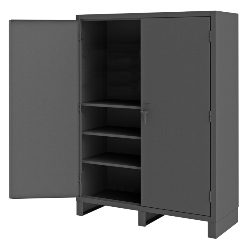 Durham SSC-602484-3S-95 Cabinet, 14 Gauge, 3 Shelves, 60 X 24 X 84