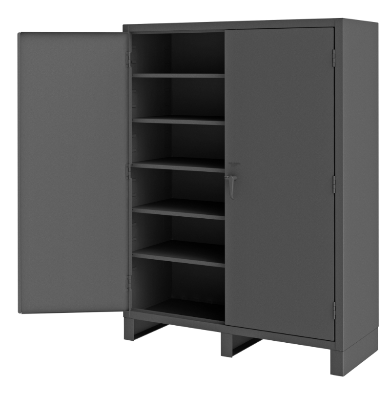 Durham SSC-602484-5S-95 Cabinet, 14 Gauge, 5 Shelves, 60 X 24 X 84