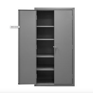 Durham 2500-4S-95 Cabinet, 16 Gauge, 4 Shelves, 36 X 24 X 84