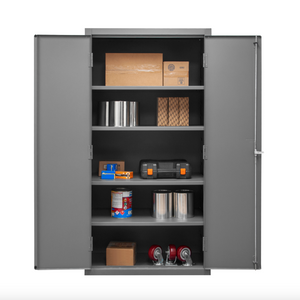 Durham 2500-4S-95 Cabinet, 16 Gauge, 4 Shelves, 36 X 24 X 84