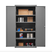 Load image into Gallery viewer, Durham 2501-4S-95 Cabinet, 16 Gauge, 4 Shelves, 36 X 24 X 72