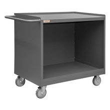 Load image into Gallery viewer, Durham 3110-95 Mobile Bench Cabinet, No Doors, Steel Top, 24-1/4 X 42-1/8 X 36-3/8