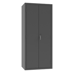 Durham 3500-HDL-95 Janitorial Cabinet, 14 Gauge, 5 Shelves, 36 X 24 X 84