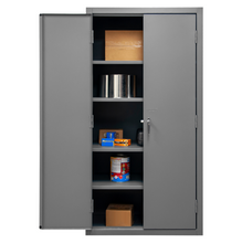 Load image into Gallery viewer, Durham 3501-4S-95 Cabinet, 14 Gauge, 4 Shelves, 36 X 24 X 72