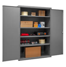 Load image into Gallery viewer, Durham 3502-4S-95 Cabinet, 14 Gauge, 4 Shelves, 48 X 24 X 72