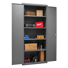 Load image into Gallery viewer, Durham 3603-95 Cabinet, 14 Gauge, 4 Shelves, 36 X 18 X 84