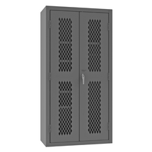 Load image into Gallery viewer, Durham EMDCJC-361872-4S-95 Ventilated Shelves Cabinet, 14 Gauge, 5 Shelves, 36 X 18 X 72