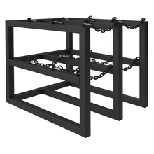 Load image into Gallery viewer, Durham GCRV-303630-08T Gas Cylinder Rack For 6 Vertical Cylinders