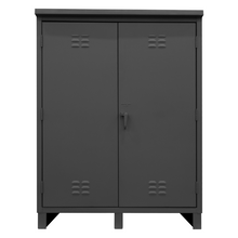 Load image into Gallery viewer, Durham HDCO246078-4S95 Outdoor Cabinet, 12 Gauge, 4 Shelves, 60-3/8 X 26-11/16 X 80-5/16