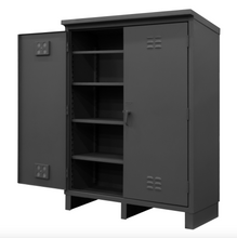 Load image into Gallery viewer, Durham HDCO246078-4S95 Outdoor Cabinet, 12 Gauge, 4 Shelves, 60-3/8 X 26-11/16 X 80-5/16