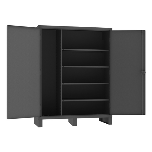 Durham HDJC246078-4S95 Maintenance Cabinet, 12 Gauge, 4 Shelves, 60 X 24 X 78