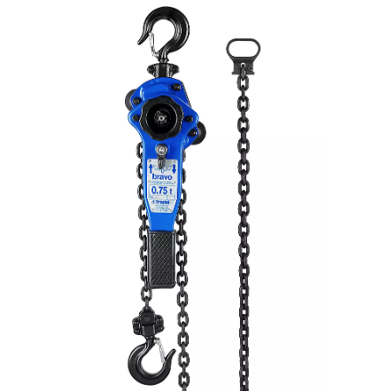 Tractel 19669 Bravo™ Lever Chain Hoist 3/4 Ton - 5 Ft. Lift