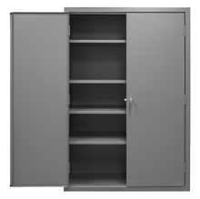 Load image into Gallery viewer, Durham JC-482478-4S-95 Cabinet, 14 Gauge, 4 Shelves, Legs, 48 X 24 X 78