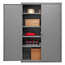 Load image into Gallery viewer, Durham JC-482478-4S-95 Cabinet, 14 Gauge, 4 Shelves, Legs, 48 X 24 X 78