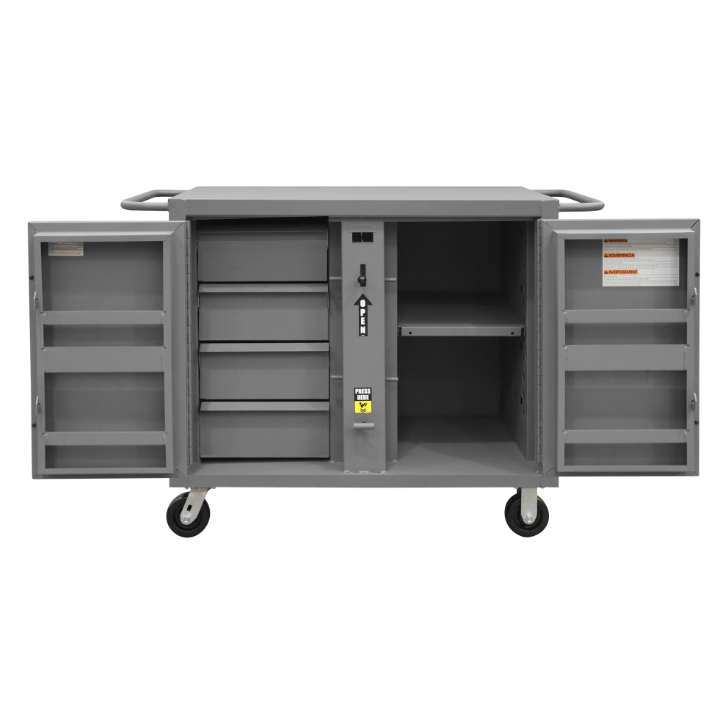 Durham JSCM-274440-94T-D719 Mobile, Jobsite Cabinet