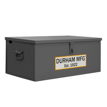 Load image into Gallery viewer, Durham JSCWB-163012-94T-D719 Welders Box, Jobsite Box, 3.3 Cu. Ft., 30-11/16 X 16-5/8 X 12-3/16