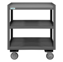 Load image into Gallery viewer, Durham PSD-2430-3-95 Portable Shop Desk, 3 Shelves, 24-1/4 X 30-1/4 X 37-5/8