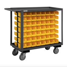 Load image into Gallery viewer, Durham RSC-1836-BLP-112-210-95 Stock Cart, 2 Shelves, 112 Bins, 18-1/4 X 42-1/4 X 37-5/8