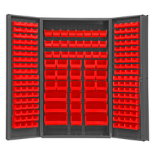 Load image into Gallery viewer, Durham SJC-BDLP-192-1795 Cabinet, 192 Red Bins, 48 X 24 X 84