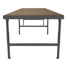 Load image into Gallery viewer, Durham WBF-TH-48120-95 Folding Leg Workbench, Tempered Hardboard Top, 120 X 48