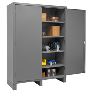 Durham 2506-4S-95 Cabinet, 16 Gauge, 4 Shelves, 60 X 24 X 84