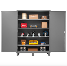 Load image into Gallery viewer, Durham 2506-4S-95 Cabinet, 16 Gauge, 4 Shelves, 60 X 24 X 84