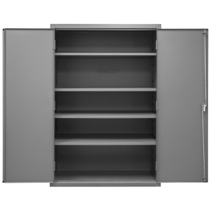 Durham 2504-4S-95 Cabinet, 16 Gauge, 4 Shelves, 48 X 24 X 84