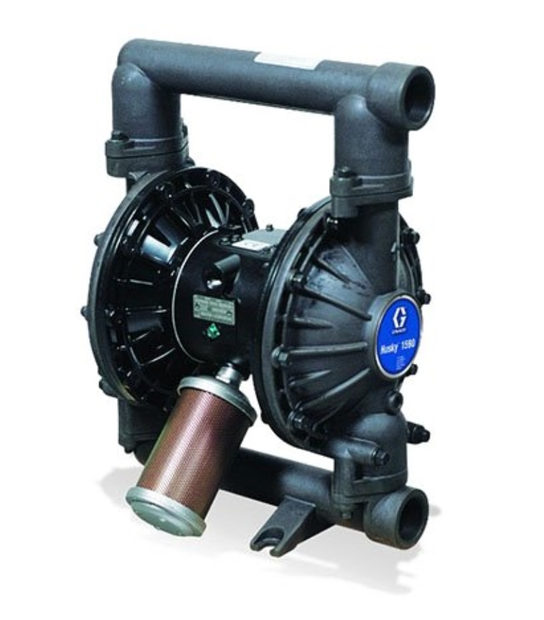 Graco DB3555 Husky 1590 AL 1-1/2 in. (38.1 mm) NPT Standard Pump, AL Center Section, TPE Seats, TPE Balls & TPE Diaphragm