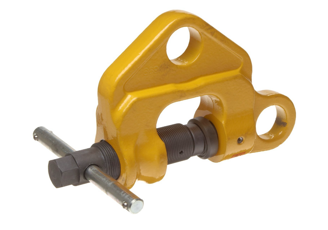 Elephant Lifting WF-3 Screw Type Clamp, 3 ton Capacity, 15/64