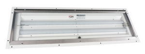 LDPi LE485E-62-W2-V1-A-5-WH-H Fixture Paint Booth Led 4ft 2row Unv T8 Equal