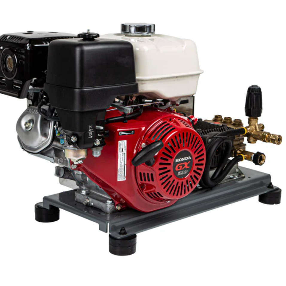 BE B3213HTBAS 3,200 PSI 5.2 GPM Truck Mount Cold Water Gas Pressure Washer