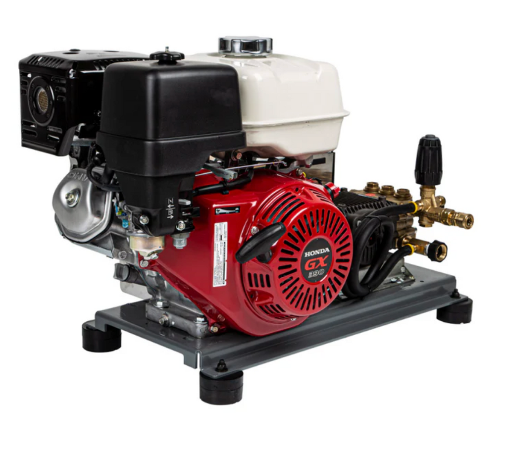 BE B3213HTBAS 3,200 PSI 5.2 GPM Truck Mount Cold Water Gas Pressure Washer